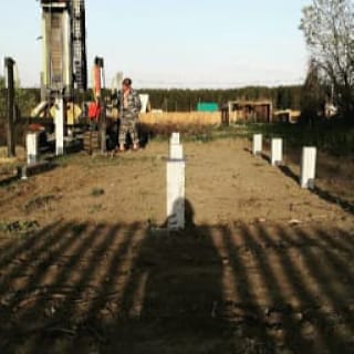 Фундаменты на забивных ЖБ сваях
